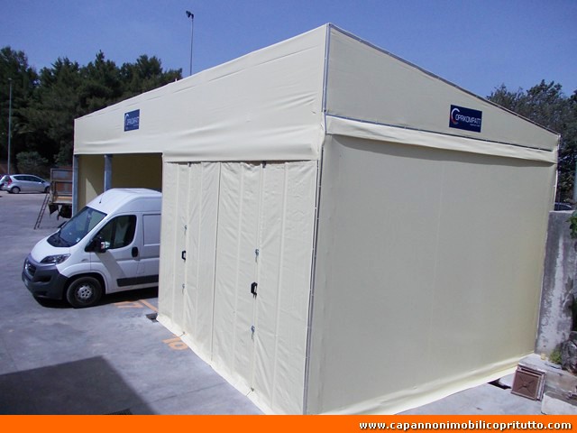 Copritutto Capannoni Mobili In Telo Pvc